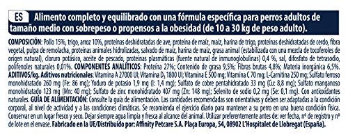 Advance Light Pienso para Perros Medium Adult - 3000 gr