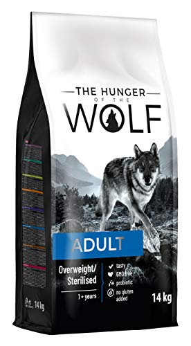 Alimento seco para perros adultos con sobrepeso o esterilizados, fórmula light, para todas las razas, 14 kg