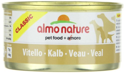 almo nature Dog HFC Natural Ternera - Paquete de 24 x 95 gr - Total: 2280 gr