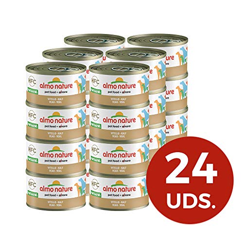 almo nature Dog HFC Natural Ternera - Paquete de 24 x 95 gr - Total: 2280 gr