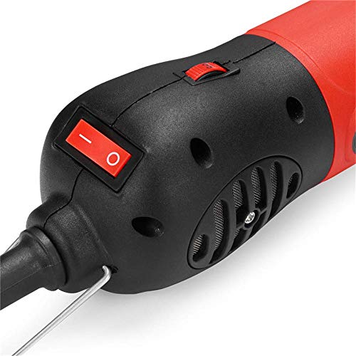 Amitd – Esquiladora para caballo profesional, 320 W & 6 modos regulables, máquina de cortar el pelo, eléctrica para caballos, tijeras, accesorios para caballos