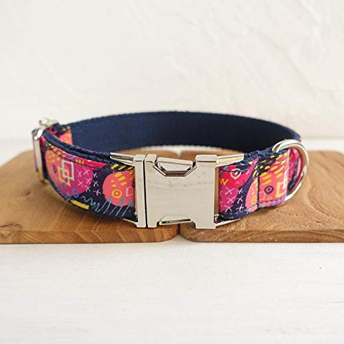 AOMEO Conjunto De Lazo De Correa para Collar De Perro Mascota - Doodle Geeignet für Kleine, mittlere Oder große Hunde Benutzerdefinierte Größe