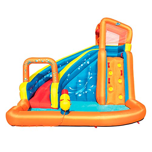 Bestway 53301 - Castillo Hinchable Acuático Turbo Splash Water Zone Mega Parque 365x320x270 cm