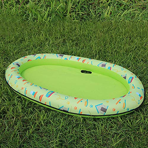 Bote inflable plegable - bote de flotador de piscina para perros para mascotas juguetes de agua para perros juguetes de natación para perros juguetes de playa inflables y piscina para perros cachorros