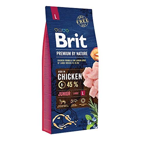 Brit Premium L Junior Comida para Perros - 15000 gr