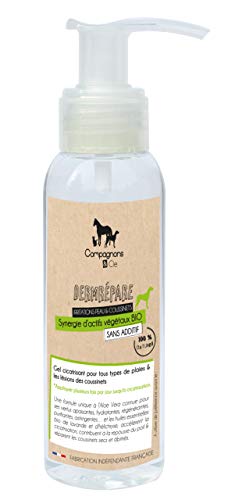 Compagnons et compagnie Cuidado de Almohadillas e irritaciones cutáneas para Perros y Cachorros, 100% Natural