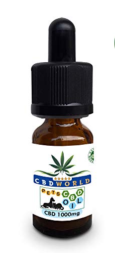 Crystalcbd Aceite cbd para Perros y Gatos domésticos 1000 mg/30ml