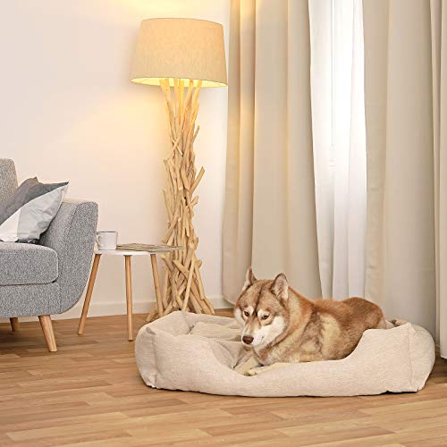 Dibea - Cama para Perros con cojín Reversible para Perros.