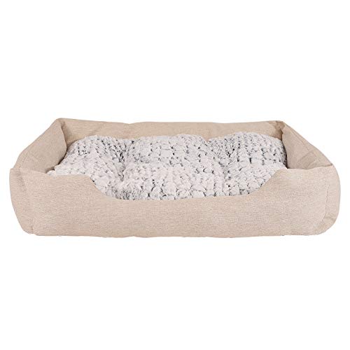 Dibea - Cama para Perros con cojín Reversible para Perros.