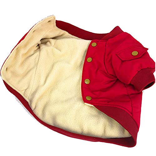 Feidaeu Pet Coat Fleece Keep Warm Anti-Ball Antibacterial a Prueba de Viento Ropa de Gato Bulldog Francés cómoda, Transpirable y Duradera