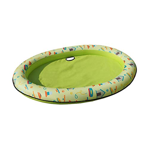 Funihut - Cama de Almacenamiento Flotante Hinchable, Juguete de Playa, Perro, Piscina, Flotante, Juguete de Agua, Piscina, Flotante, para Mascotas, Flotador Hinchable, para Mascotas