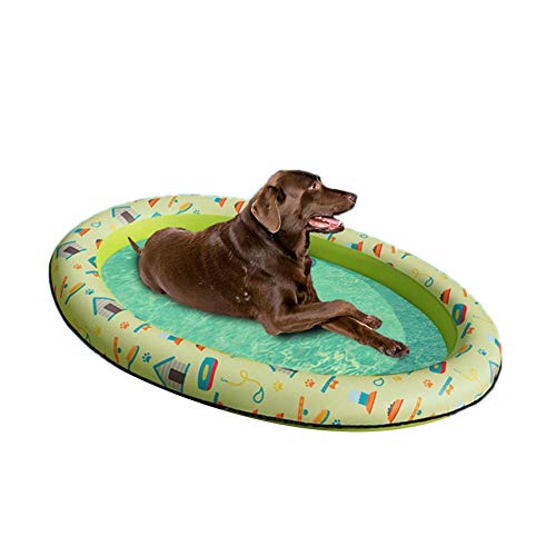 Funihut - Cama de Almacenamiento Flotante Hinchable, Juguete de Playa, Perro, Piscina, Flotante, Juguete de Agua, Piscina, Flotante, para Mascotas, Flotador Hinchable, para Mascotas