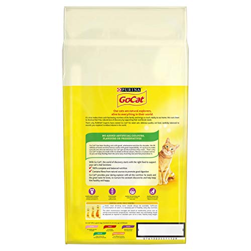 Go Cat - Comida Seca para Gatos de Pollo y Pato, 10 kg