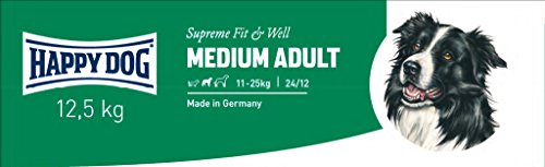 Happy Dog Fit & Well Adult Medium Comida para Perros - 12500 gr