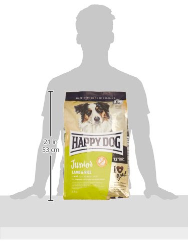 Happy Dog Junior Lamb and Rice Comida para Perros - 4000 gr