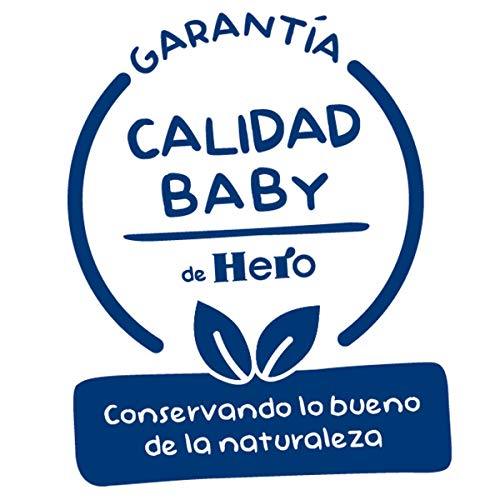 Hero Baby Buenas Noches Crema de Verduras con Rape Tarrito de Puré para Bebés a partir de 8 meses, 2 x 190 g