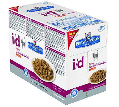 Hill's C-54560 Diet Feline I/D sobre - 12 x 85 gr