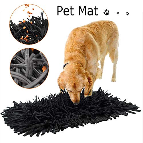 Hualieli Perro Snuffle Mat Olor Pad de Entrenamiento Mat Feeding Puzzle Juguetes para Perros