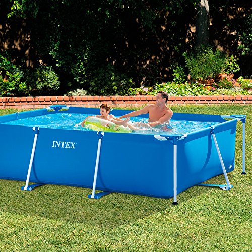 Intex 28272NP  Small Frame - Piscina desmontable, 300 x 200 x 75 cm, 3.834 litros, azul