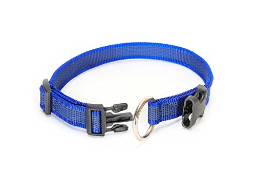 Julius-K9 Collar Color & Gray, 25 mm (39-65 cm), Azul-Gris