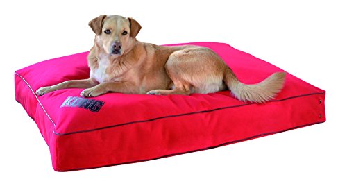 KONG Colchón Rojo para Perros Rectangular M