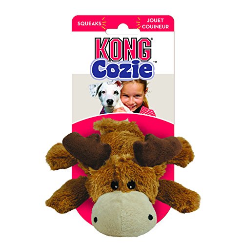 KONG - Cozie™ Marvin Moose - Peluche sonoro para interior - Raza extragrande