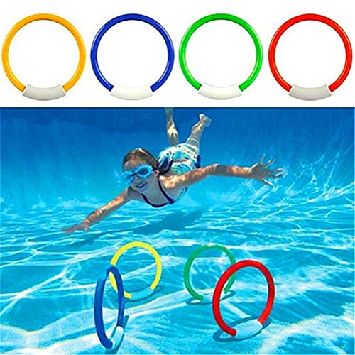 Leikance - Anillos de Buceo para niños bajo el Agua, para Piscina, Buceo, Playa, Juguetes de Agua