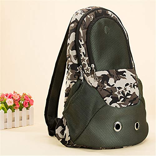 LZHTC Bolsa para Mascotas Bolsa para Mascotas Camuflaje Todoterreno Bolsa para Mascotas Bolsa para Perros Bolsa para Gatos Bolsa De Transporte Bolsa De Viaje