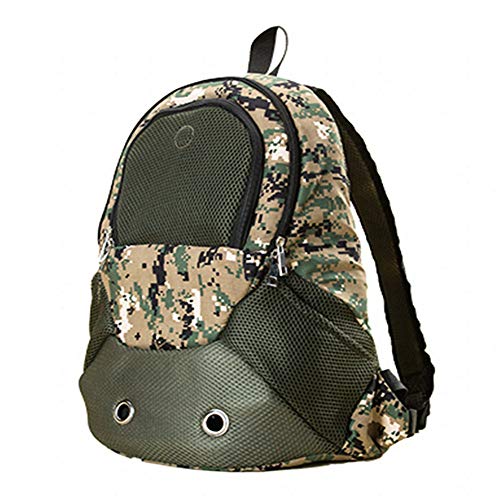 LZHTC Bolsa para Mascotas Bolsa para Mascotas Camuflaje Todoterreno Bolsa para Mascotas Bolsa para Perros Bolsa para Gatos Bolsa De Transporte Bolsa De Viaje