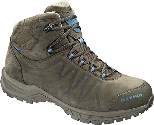 Mammut Mercury III Mid GTX Zapatos de High Rise Senderismo, Hombre, Marrón (Bark/Dark Cloud 000), 42 2/3 EU