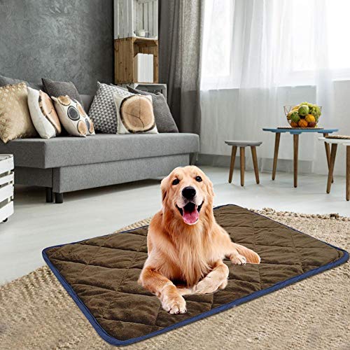 Manta Autocalentable Para Perros, Manta Cálida Para Mascotas Con Estructura Térmica De 5 Capas, Cómoda Alfombra Calefactora Para Mascotas Para Estantes De Sofás Camas Para Mascotas De 4 Tamaños