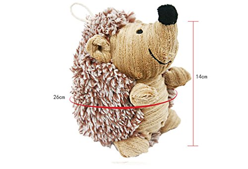 Milopon quiets chend Perros juguete Pet Puppy Peluche Squeak kauen erizo juguete con sonido para mascotas Formación 16 * 10 * 8.5 cm