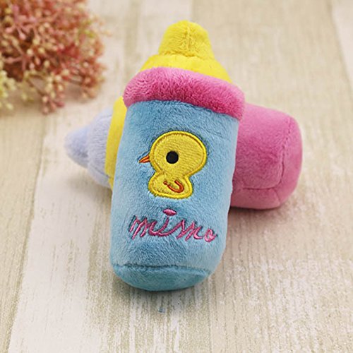 Milopon quiets chend Perros juguete Pet Puppy Peluche Squeak Masticación Juguete con sonido para mascotas Formación 12 cm