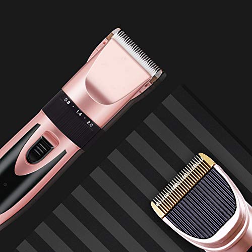 NFLOBD Hair Clipper Dog Hair Clipper Recargable inalámbrico para Gatos y Perros Clippers Dog Trimmer Professional Dog Shaver Set Tijeras para Gatos Perros y Otros Animales