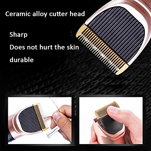 NFLOBD Hair Clipper Dog Hair Clipper Recargable inalámbrico para Gatos y Perros Clippers Dog Trimmer Professional Dog Shaver Set Tijeras para Gatos Perros y Otros Animales