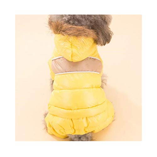 OLADO Chaqueta de plumón Impermeable para Mascotas Ropa para Perros pequeños Abrigo de algodón cálido y Grueso para Cachorros de Bulldog francés Invierno