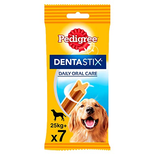 Pack de 7 Dentastix de uso diario para higiene oral para perros grandes