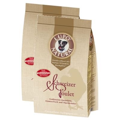 '"Pack de ahorro Lupo Natural – Suiza Poulet 2 x 5 kg