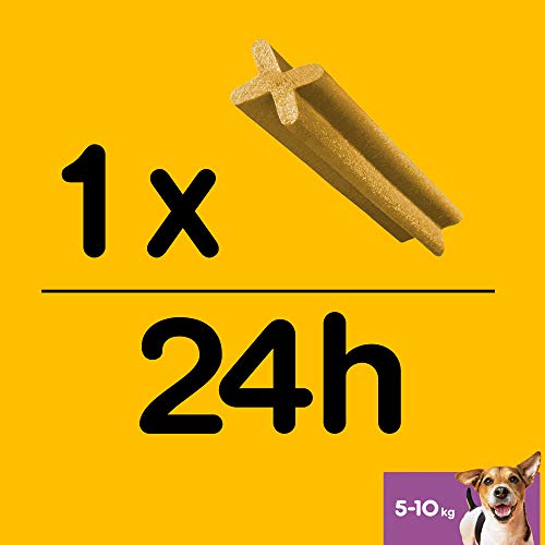 Pedigree Pack de 56 Dentastix de uso diario para la limpieza dental de perros pequeños (Pack de 1)