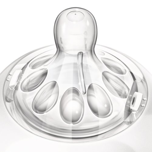 Philips Avent SCD290/01 - Set Regalo gama Natural para recién nacidos, 2 biberones 125 ml, 2 biberones 260 ml, 1 escobilla, 1 chupete, color transparente