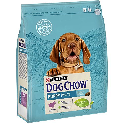 Purina Dog Chow Puppy pienso para Perro Cachorro Cordero 4 x 2,5 Kg