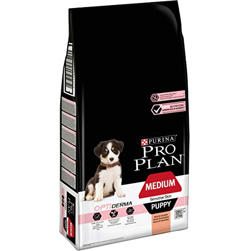 Purina ProPlan Medium Puppy Derma pienso para perro cachorro Salmón 12 Kg