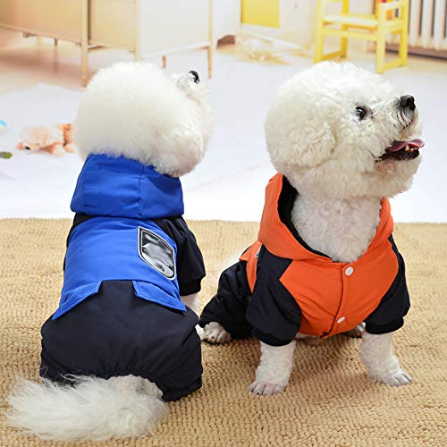 Ropa para mascotas cachorros de otoño e invierno ropa de peluche cachorros mascota piernas piel de cordero chaqueta de moto ropa