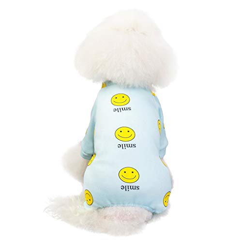 Ropa Perro Pequeño, Invierno Moda Impreso Sudadera para Perros, Ropa de Algodón Suave y Cálida, Abrigo de Cachorro Gatos Mascota Yorkshire Chihuahua,Perros Accesorios, S-XXL