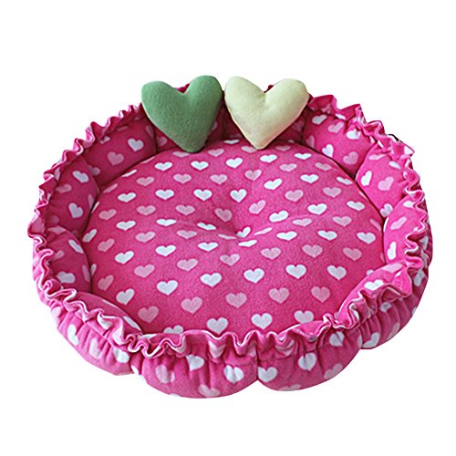 Shuda Cama para Mascotas Cama para Perro Gato Conejo Mascota Cálido Nido Cueva Sofá Casa Cama Hogar y Exterior Black Friday Juguetes Estilo Color al Azar 1Pcs 55X35cm