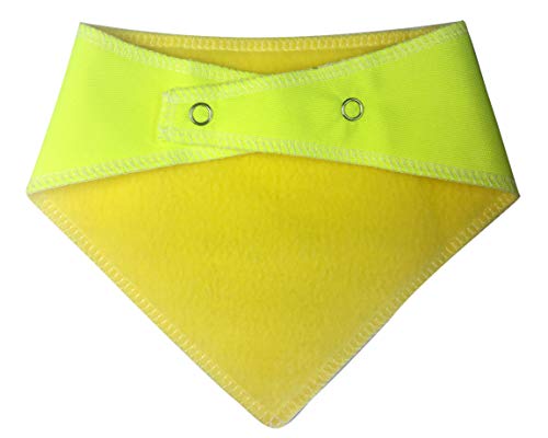 Spoilt Rotten Pets, S4 I Am Deaf – HI Viz – Bandana de Advertencia de Alerta para Perro, Apto para Perros Grandes, Husky, GSD, Newfies y Chow Chow, Multicolor