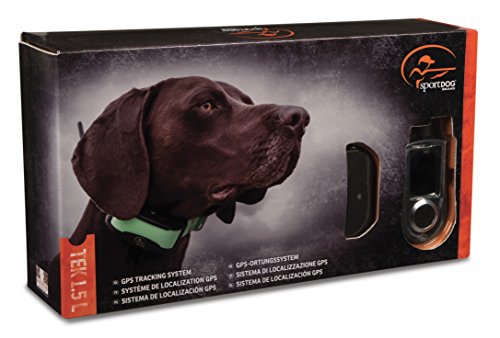 sportdog Sistema de Seguimiento GPS tek 1.5, Rango de 11 km, rastreo multiperro, Almacenamiento de 20 Posiciones, Compacto