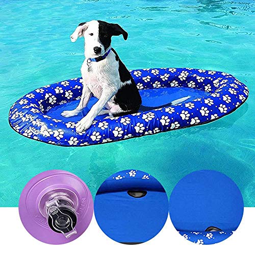 Suministros para mascotas Mascota perro agua agua diversión juguete piscina piscina piscina flotar gran balsa inflable para mascotas inflables mascotas verano piscina de natación balsa de juguete