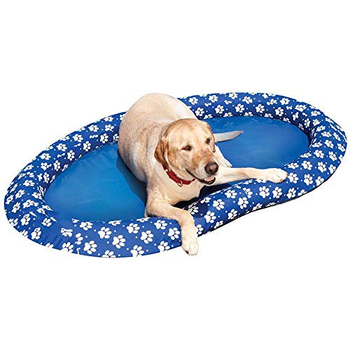 tianluo Mascota Suministros Agua Perro Divertido Juguete Piscina Perro Piscina Flotador Grande Inflable balsa para Mascotas Inflable Mascota Verano Piscina Juguete balsa