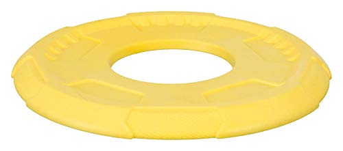 TRIXIE Frisbee Sporting 23 cm - Jaune et bleu - Pour chien